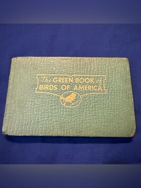 The Green Book Birds of America 1931 Ashbrook Pocket Size Book Illustrated